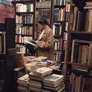 Dark academia aesthetic style mystery box